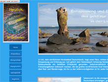 Tablet Screenshot of ferienwohnungen-boenisch-sylt.de